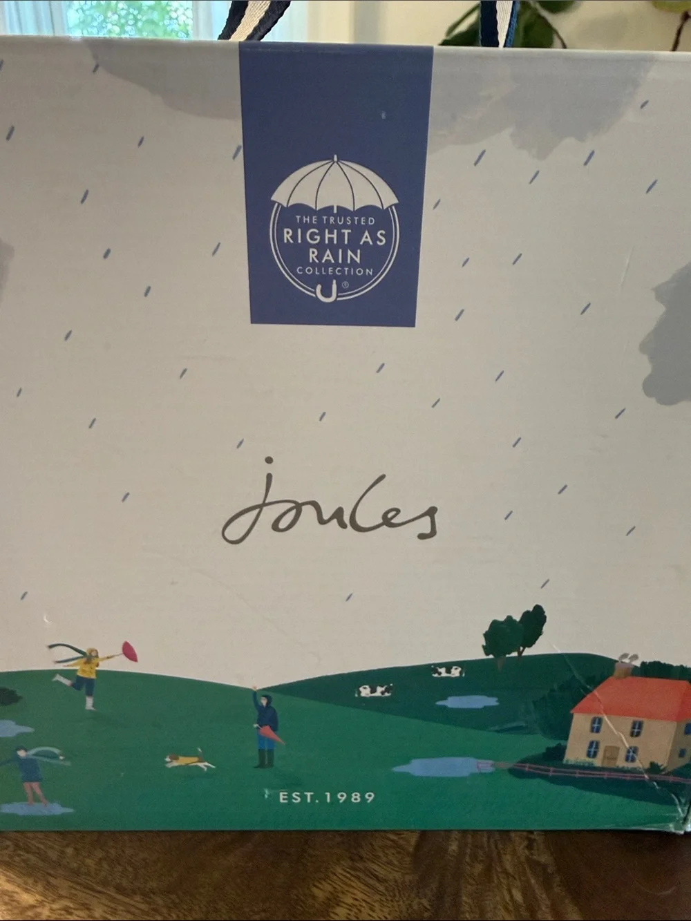 Joules Yellow Duck Kids Rain Boots with Orange Beak
